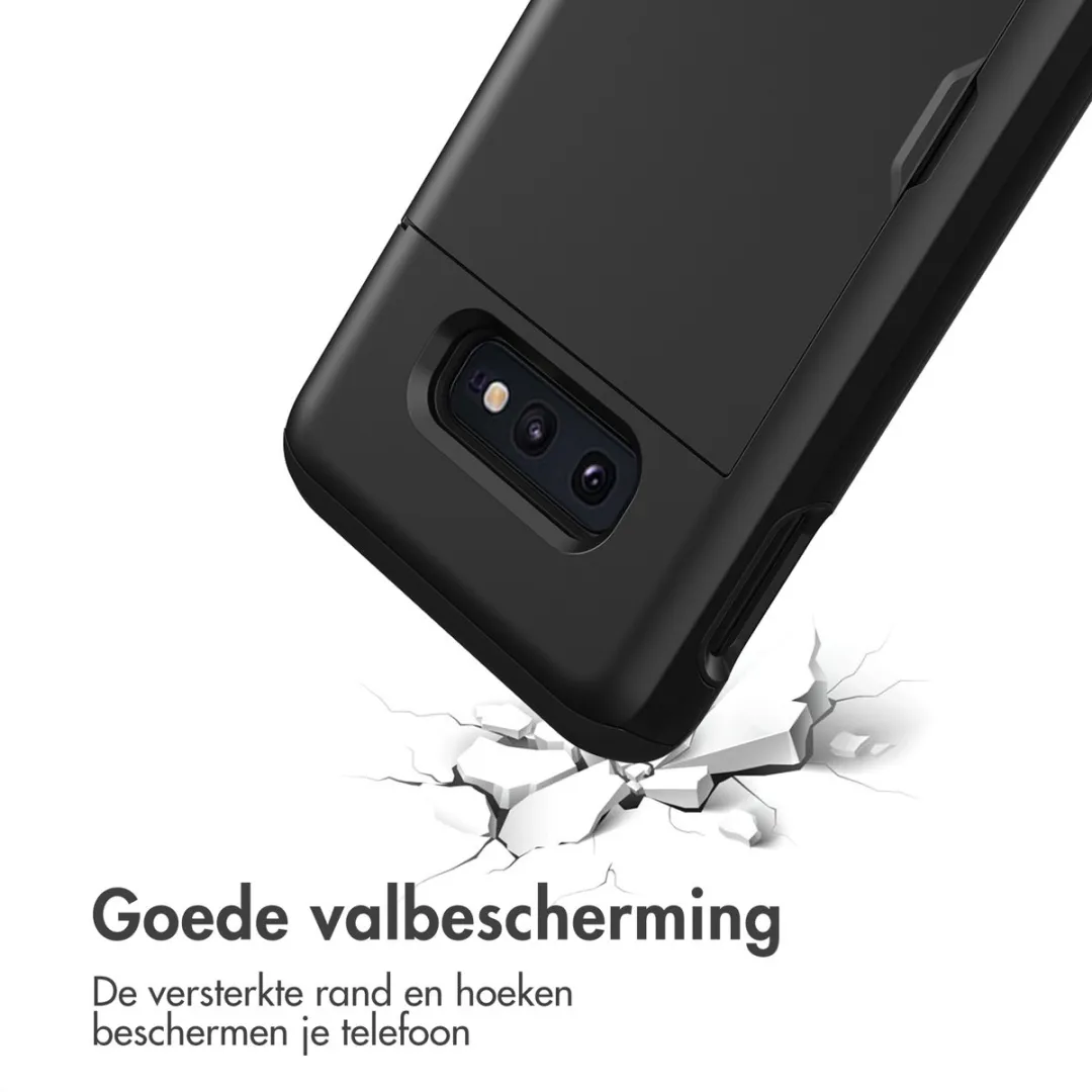 Imoshion Hoesje Samsung Galaxy S10e - 2 Pasjes - Zwart