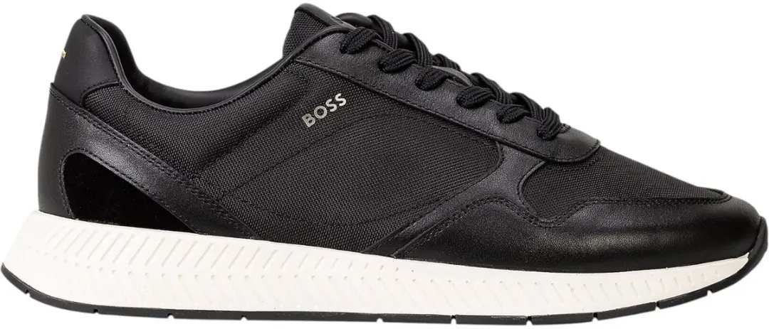 Boss Heren Sneakers Zwart 50568757/001 Titanium