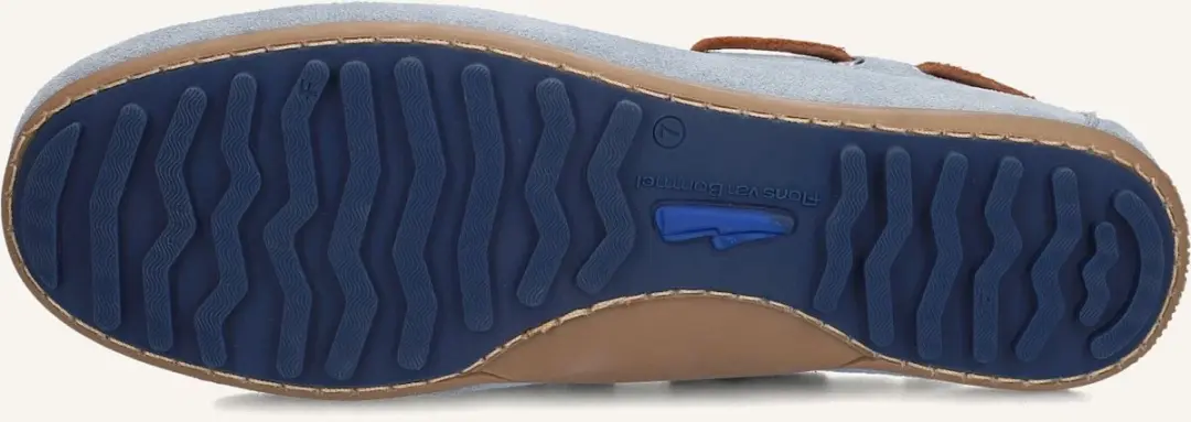Floris Van Bommel Sfm-40026 De Drijver Sneakers - Suède - Heren - Blauw - Maat 44 - afbeelding 5 van 6