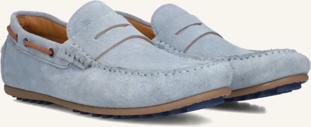 Floris Van Bommel Sfm-40026 De Drijver Sneakers - Suède - Heren - Blauw - Maat 44 - afbeelding 3 van 6