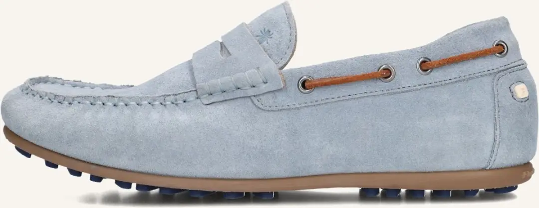 Floris Van Bommel Sfm-40026 De Drijver Sneakers - Suède - Heren - Blauw - Maat 44 - afbeelding 2 van 6