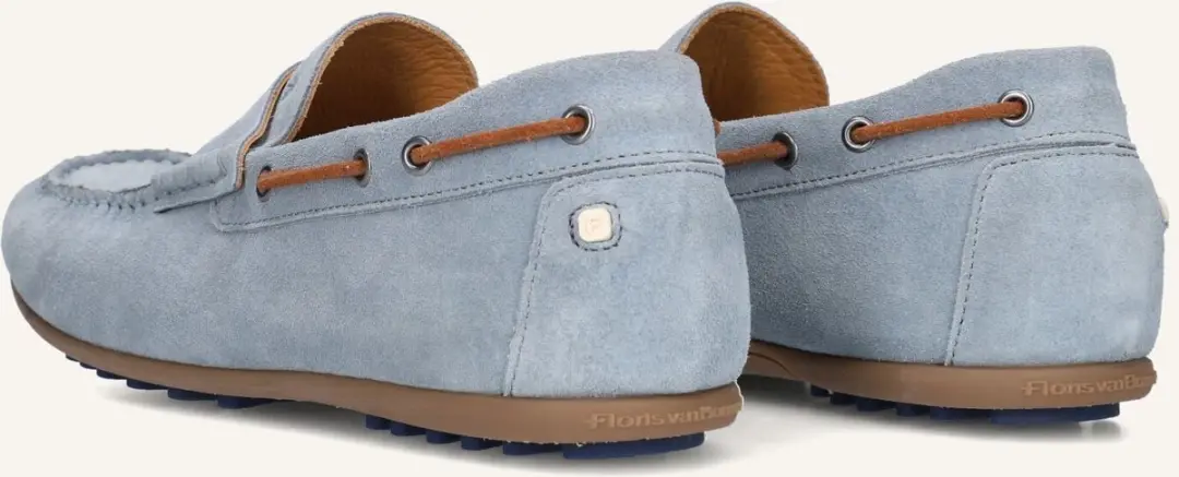 Floris Van Bommel Sfm-40026 De Drijver Sneakers - Suède - Heren - Blauw - Maat 44 - afbeelding 6 van 6