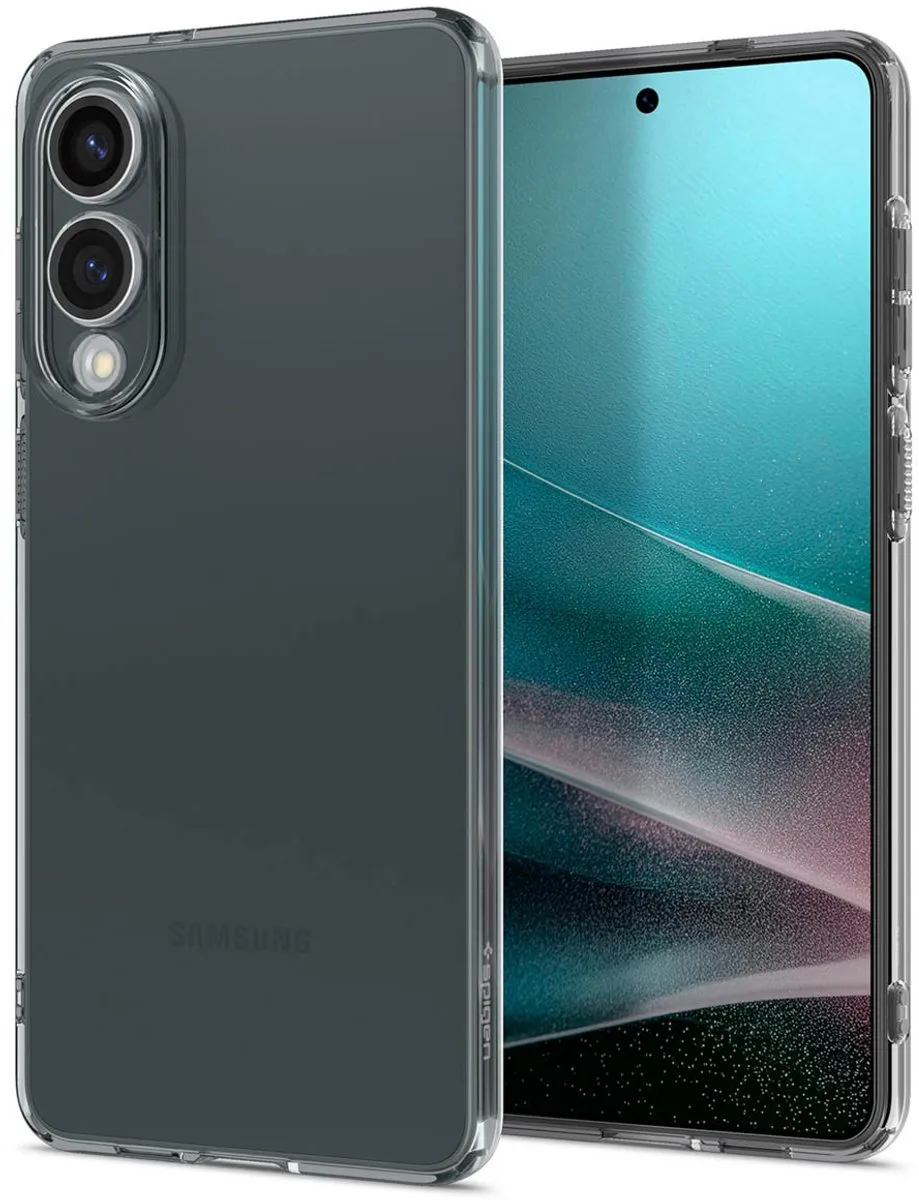 Spigen Liquid Crystal Case Samsung Galaxy S25 Edge - Zwart - 8800283302585
