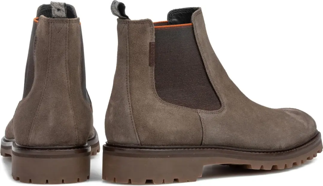Floris van Bommel Sturdi Chelsea Boots - Taupe - 42 - afbeelding 4 van 6