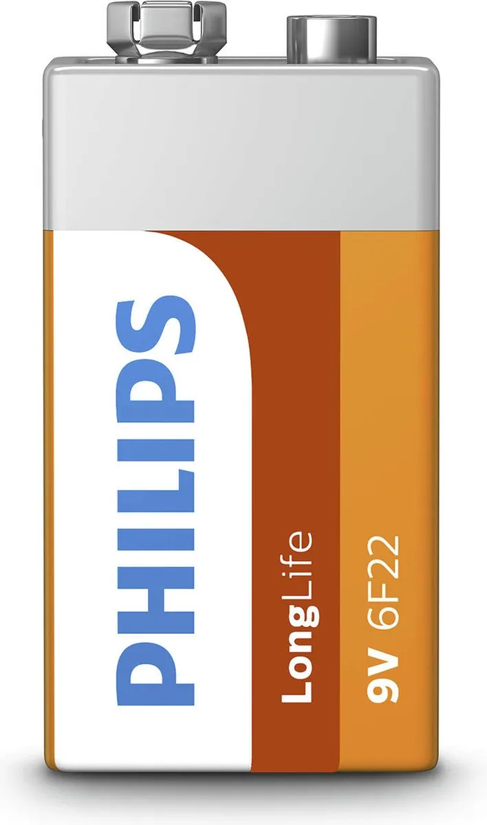 Philips 9V LongLife Batterij
