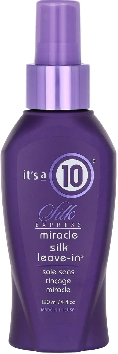 It's a 10 Miracle Silk Leave-in 120ml