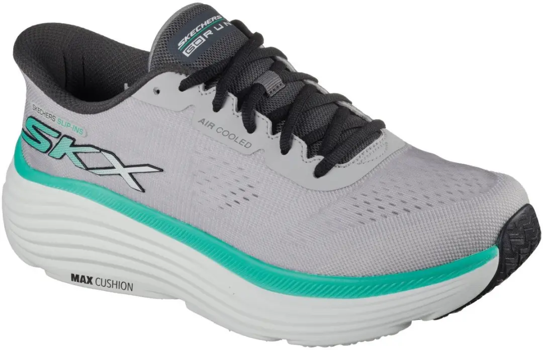 Skechers Max Cushioning Endeavour Exciton Hardloopschoenen - Grijs - afbeelding 6 van 6