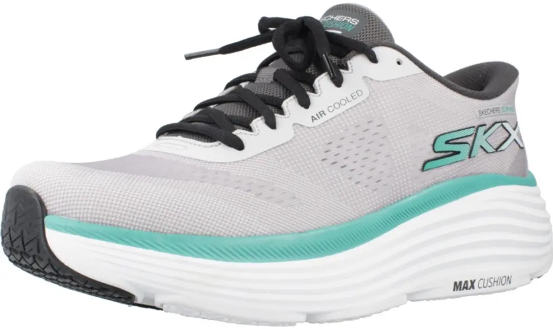 Skechers Max Cushioning Endeavour Exciton Hardloopschoenen - Grijs - afbeelding 3 van 6