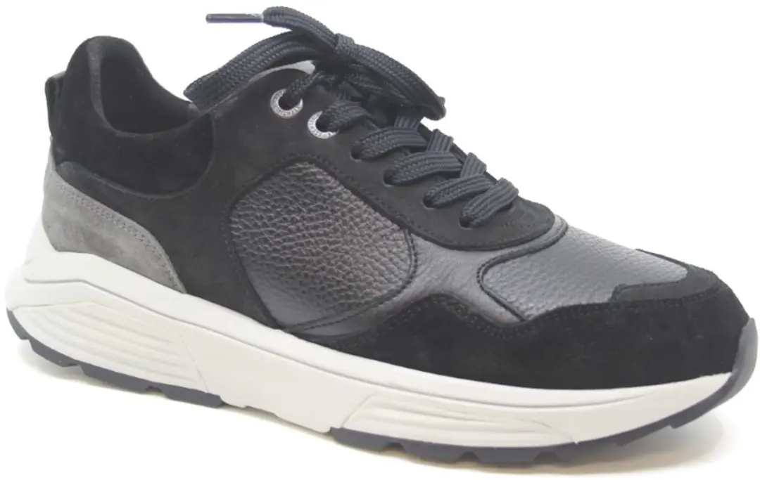 Xsensible Rialto Heren Sneakers Wijdte H - Zwart - 41 - afbeelding 5 van 5