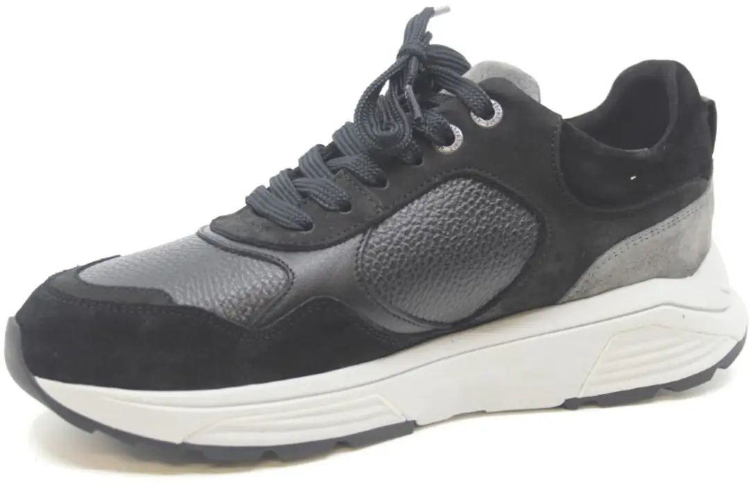 Xsensible Rialto Heren Sneakers Wijdte H - Zwart - 41 - afbeelding 2 van 5