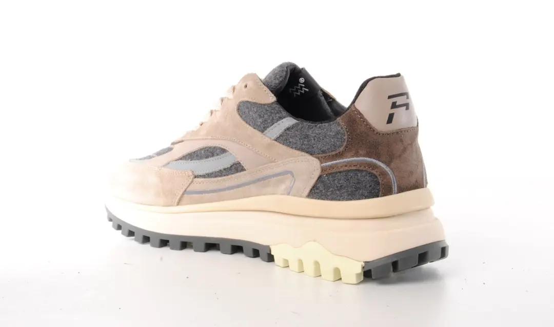 Floris van Bommel Heren Sneakers - Beige - afbeelding 4 van 6