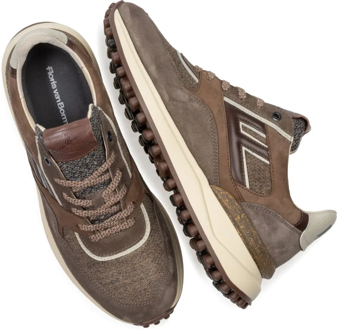 Floris van Bommel NOPPI 29.77 Sneakers - Bruin - afbeelding 5 van 6
