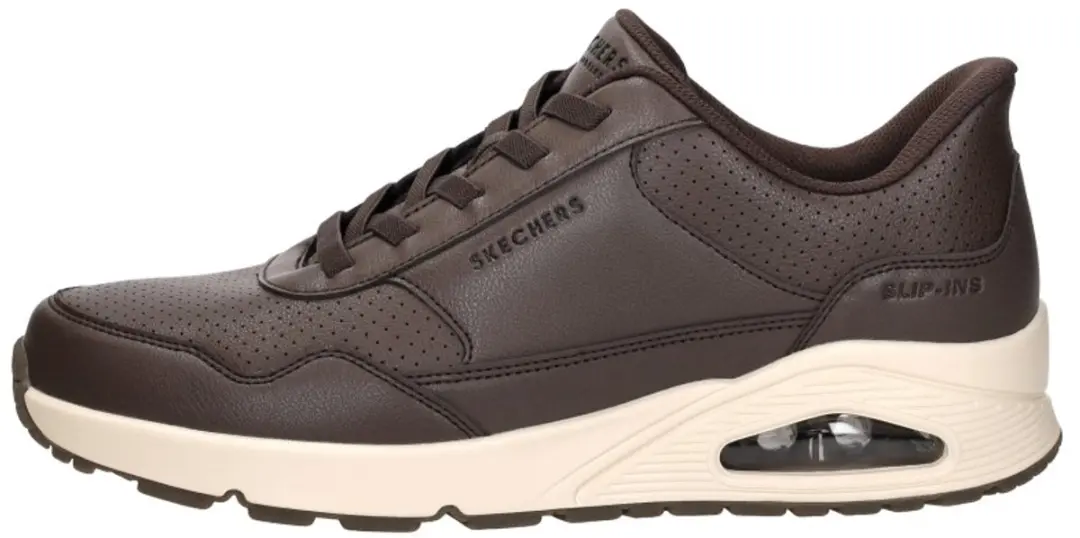 Skechers Slip-Ins Uno Banksia Sneakers - Heren - Bruin - afbeelding 2 van 6
