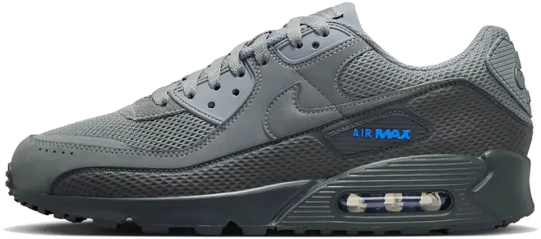 Nike Air Max 90 Heren Sneakers - Donkergrijs - Maat 46 - afbeelding 2 van 5