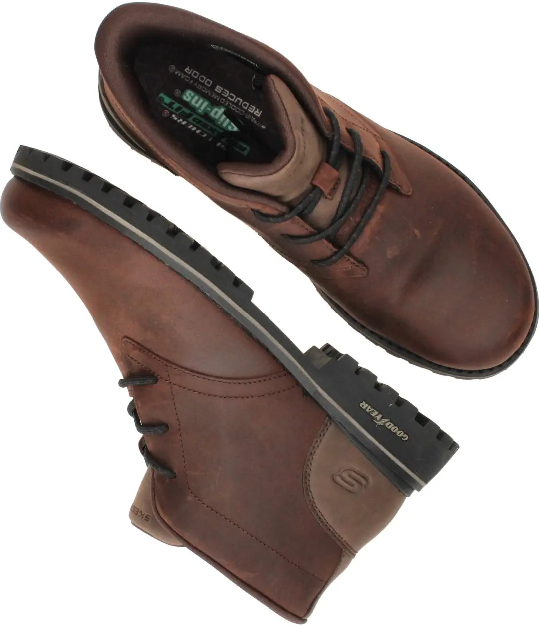 Skechers Quintero Damien Heren Instappers - Donkerbruin - afbeelding 3 van 6