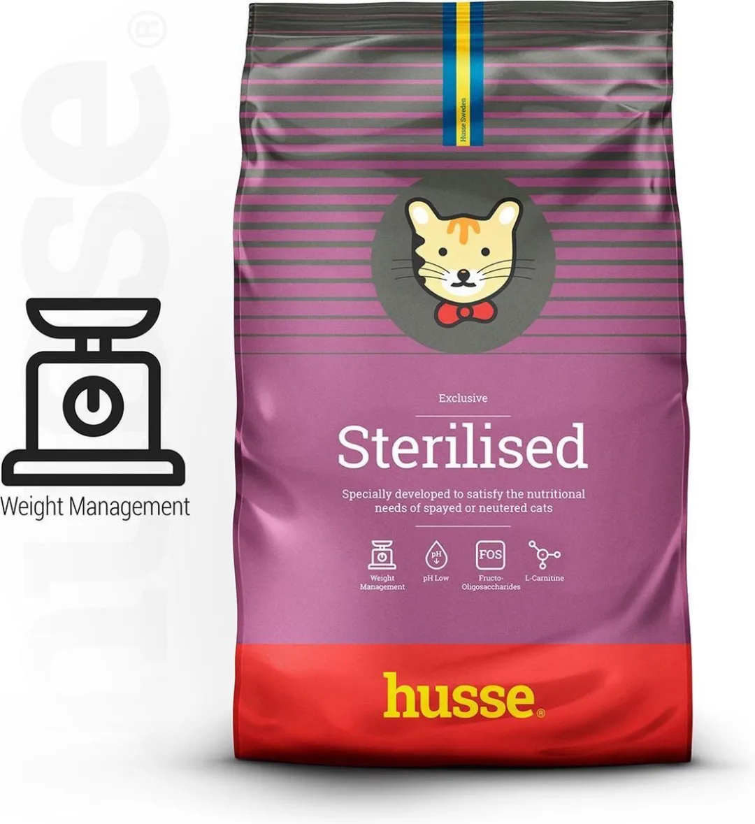 Husse Exclusive Katt Sterilised Kattenvoer Droog