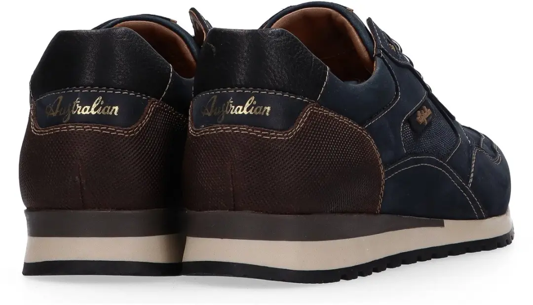 Australian Fabian Leather Sneakers - Donkerblauw - Maat 48 - afbeelding 6 van 6