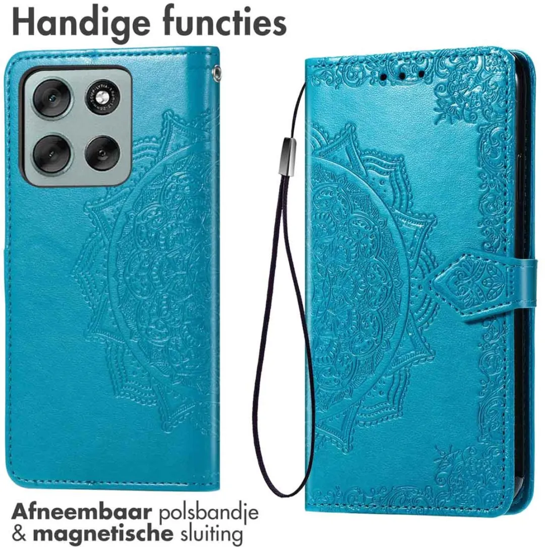 Imoshion Moto G56 Hoesje - Turquoise