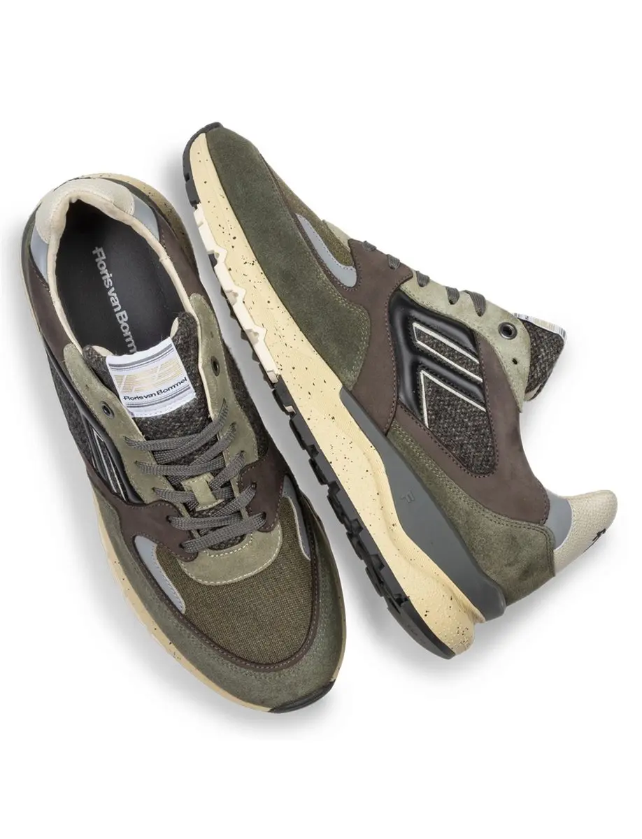 Floris van Bommel De Treener Sneakers - Groen - afbeelding 6 van 6