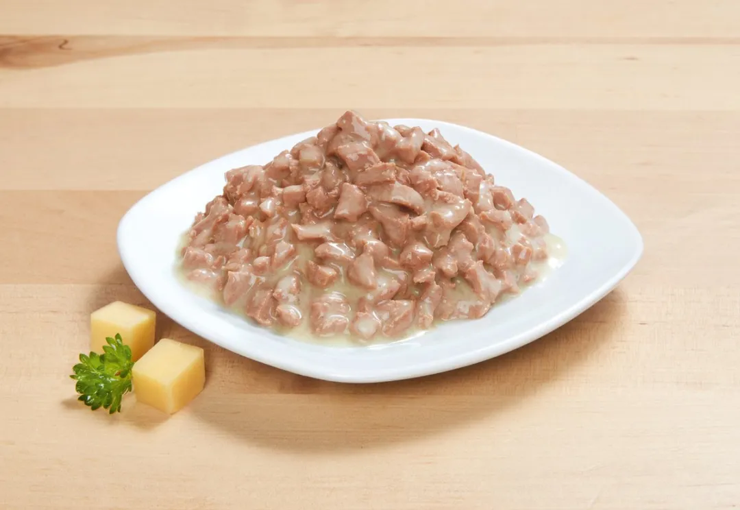 Vitakraft Poésie Création Kalkoen & Kaassaus Natvoer 15x85g