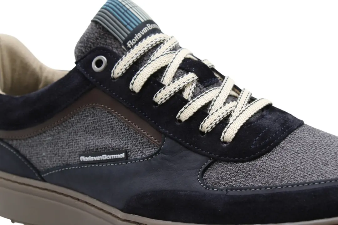 Floris van Bommel SFM-10256 De Kupster Sneakers - Blauw - afbeelding 6 van 6