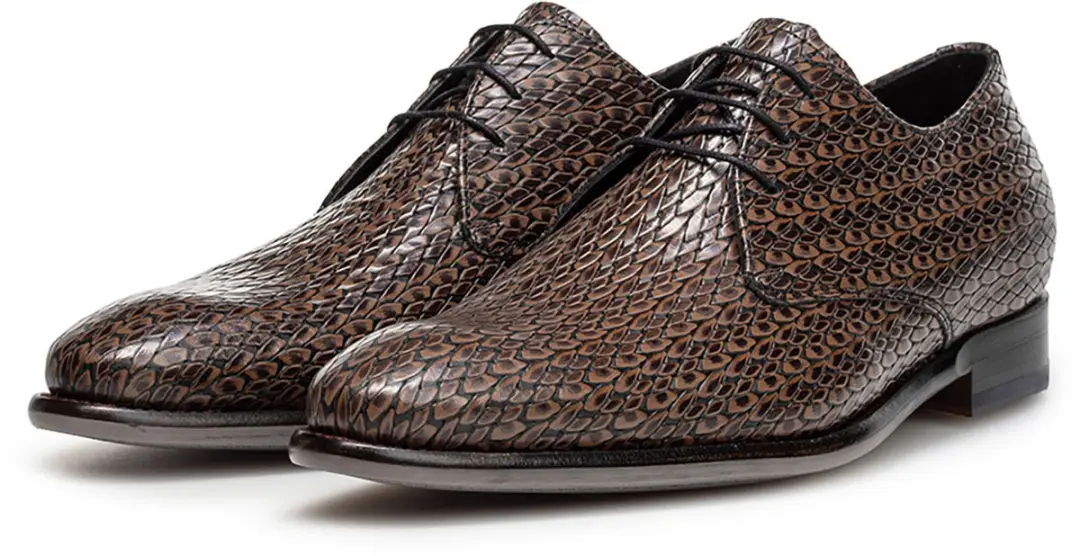 Floris van Bommel De Stapper Veterschoenen - Bruin - 44 - afbeelding 6 van 6
