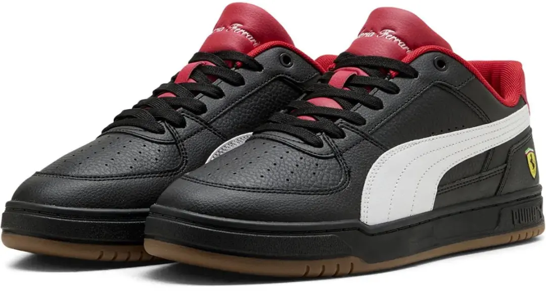 PUMA Ferrari Caven III Sneakers - Zwart/Wit - afbeelding 2 van 4