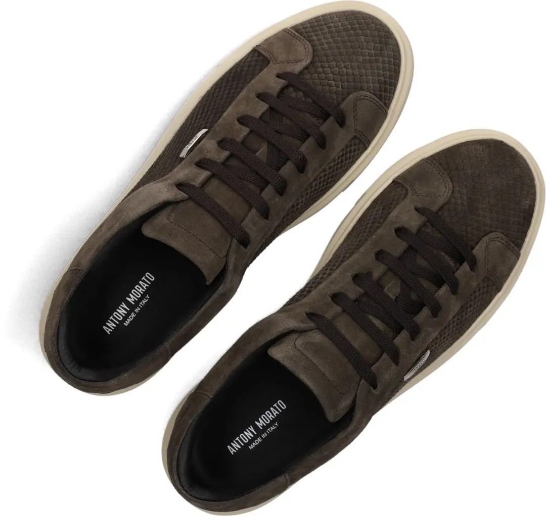 Antony Morato Heren Sneakers - Bruin - 42 - afbeelding 5 van 6