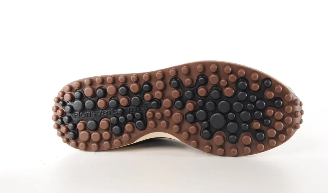 Floris van Bommel NOPPI 29.77 Heren Sneakers - Bruin - afbeelding 4 van 6
