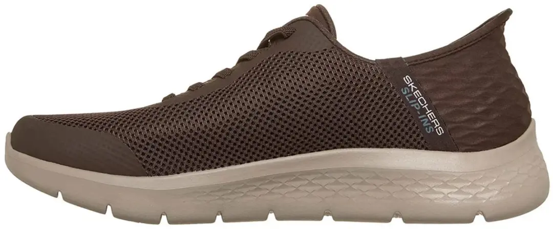 Skechers GO WALK FLEX Hands Up Instappers - Chocolate - afbeelding 5 van 6