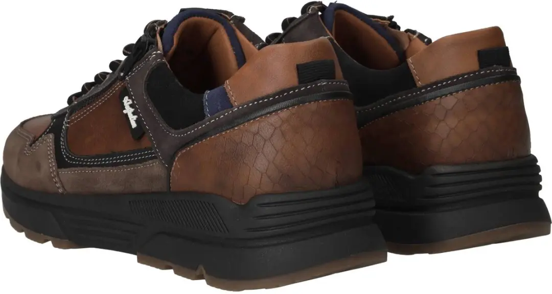 Australian Connery Heren Sneakers - Bruin - 42 - afbeelding 5 van 6