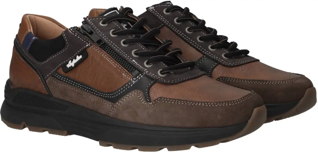 Australian Connery Heren Sneakers - Bruin - 42 - afbeelding 2 van 6