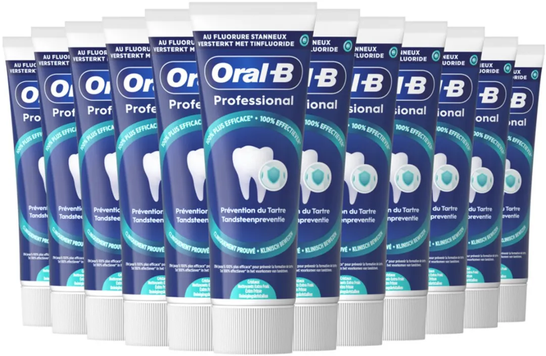 Oral-B Professional Tandsteencontrole Reinigingskristallen 75ml