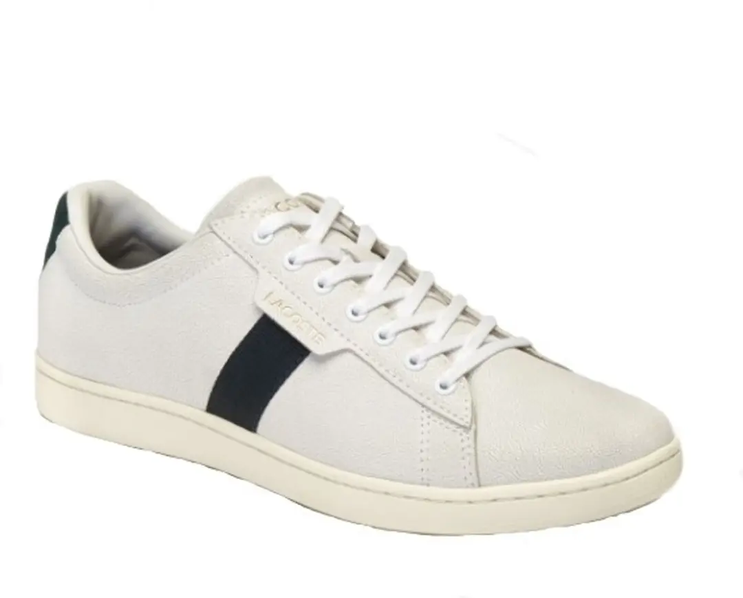 Lacoste Carnaby Evo 319 7 SMA wit groen sneakers heren (738SMA00311R5)