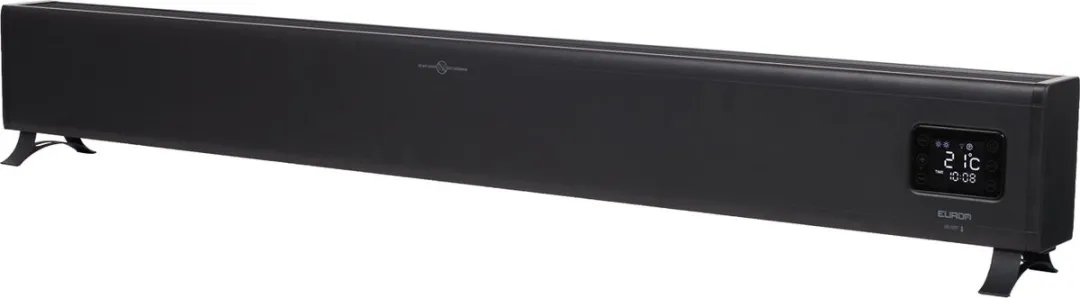 Eurom Alutherm Baseboard 2500 Wifi Black Convectorkachel - 2500 Watt - 100 m3
