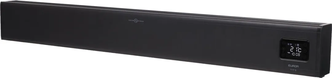 Eurom Alutherm Baseboard 2500 Wifi Black Convectorkachel - 2500 Watt - 100 m3