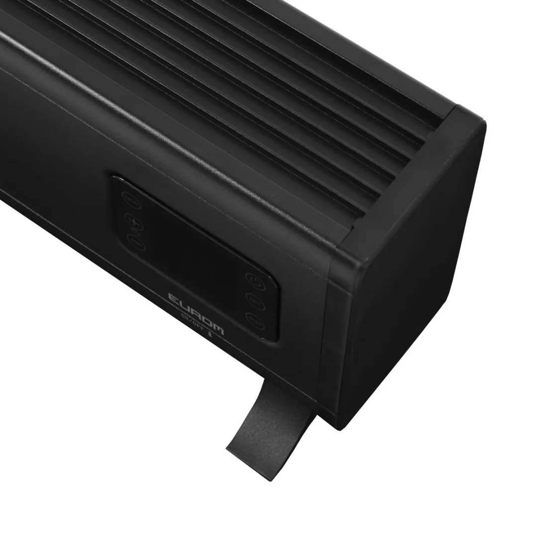 Eurom Alutherm 361070 Baseboard Convectorkachel 2500W - Zwart - afbeelding 6 van 6