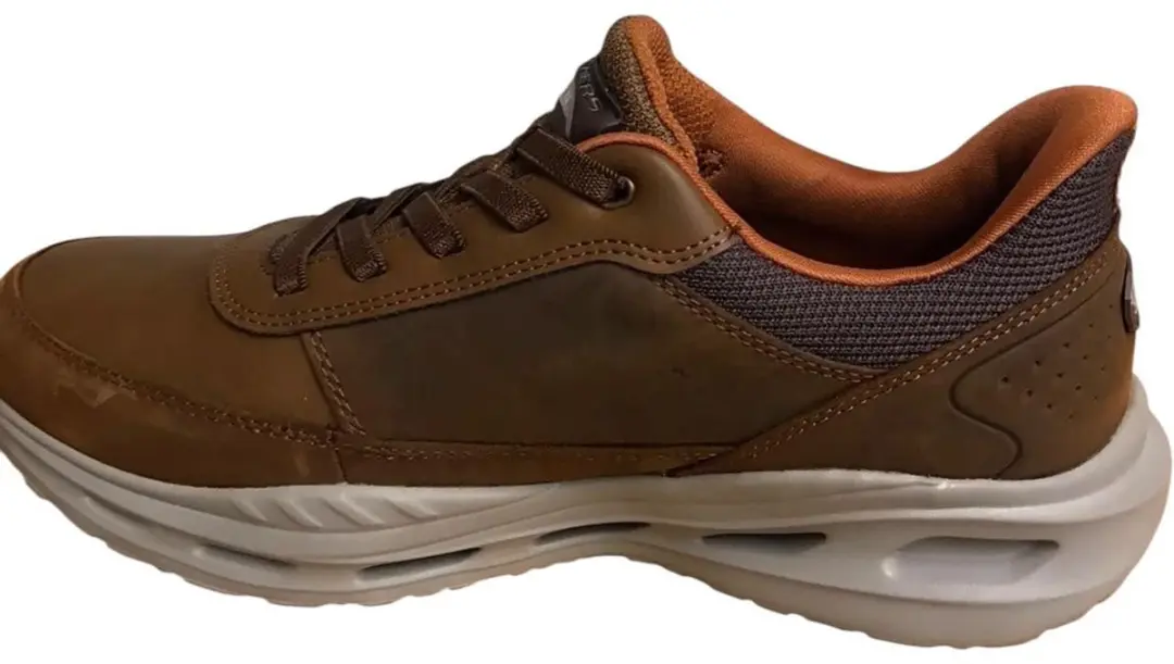 Skechers Arch Fit Orvan Moxley Instappers - Cognac - afbeelding 2 van 6