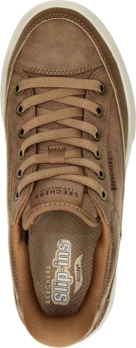Skechers Arch Fit Arcade Heren Instappers - Whiskey - afbeelding 6 van 6