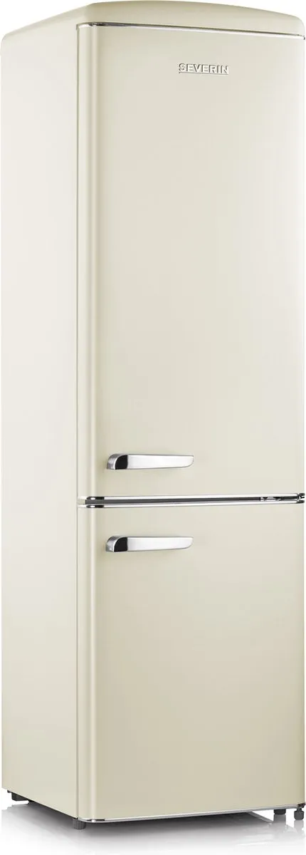 Severin RKG 8919 Retro Koel-vriescombinatie 244L - Creme