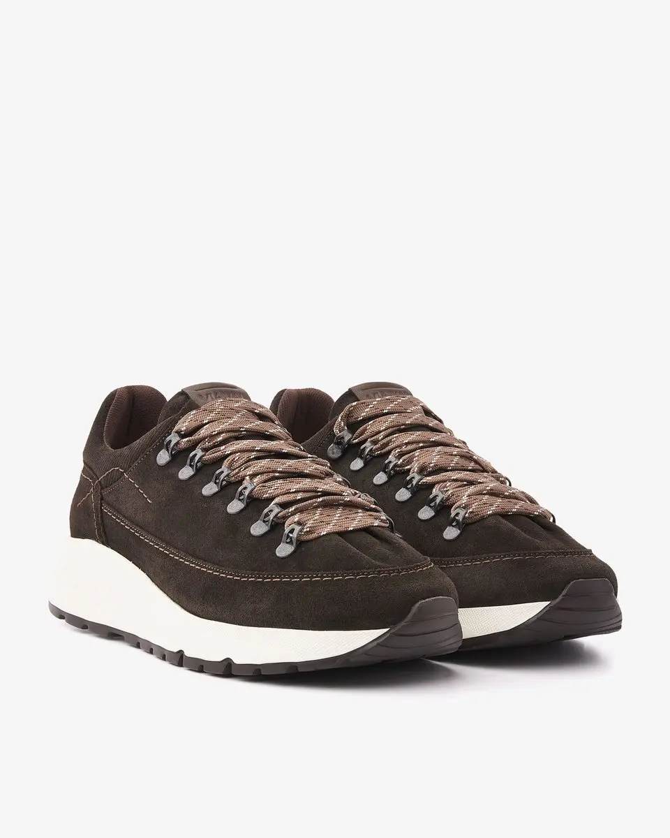 VIA VAI Owen Spencer Sneakers Heren - Donkerbruin - Maat 46 - afbeelding 2 van 6