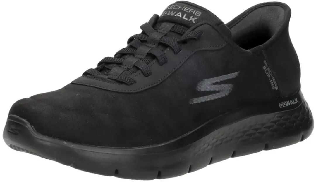 Skechers Slip-Ins Go Walk Flex Hands Up Sneaker - Zwart - afbeelding 4 van 6