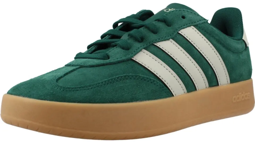 adidas Barreda Heren Sneakers - Groen - 45 1/3 - afbeelding 3 van 6