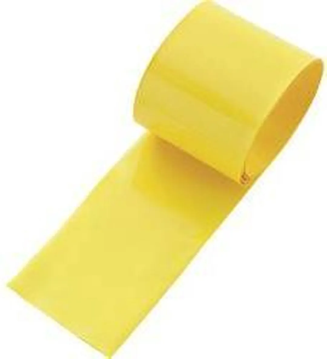 TRU COMPONENTS 93014c85e Accukrimpkous zonder lijm Geel 130 mm 65 mm Krimpverhouding:2:1 1 stuk(s)