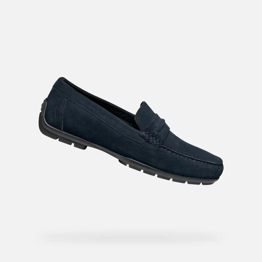 GEOX MONER W 2FIT HEREN Loafers - MARINEBLAUW
