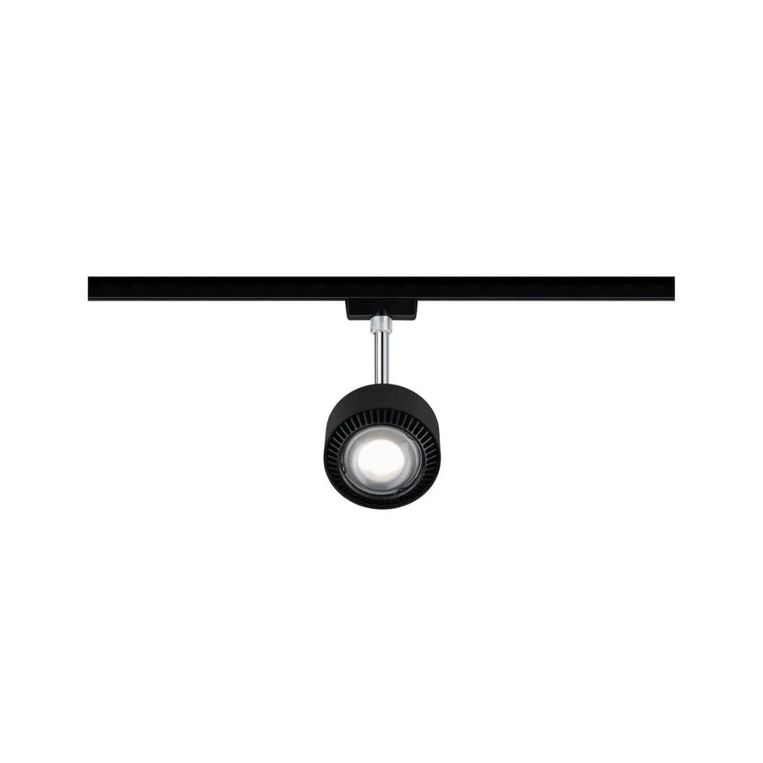 Paulmann URail Systeemlamp 96927 - 9W Warmwit - Zwart/Chroom