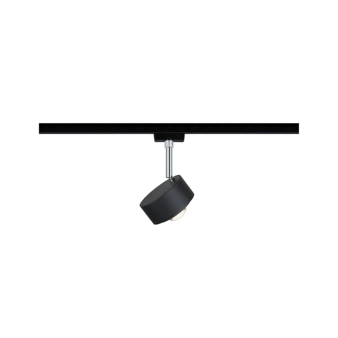 Paulmann URail Systeemlamp 96927 - 9W Warmwit - Zwart/Chroom