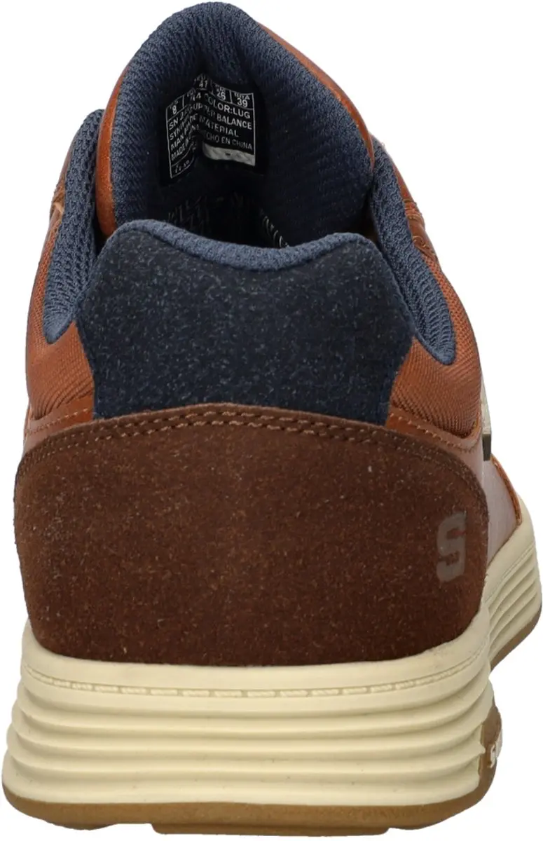 Skechers Cavell Sparkman Heren Sneakers - Bruin - 41 - afbeelding 6 van 6