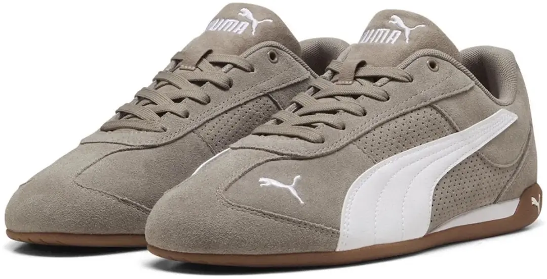 PUMA Replicatch Suede Schoenen - Mouse Gray/Puma White - afbeelding 2 van 4