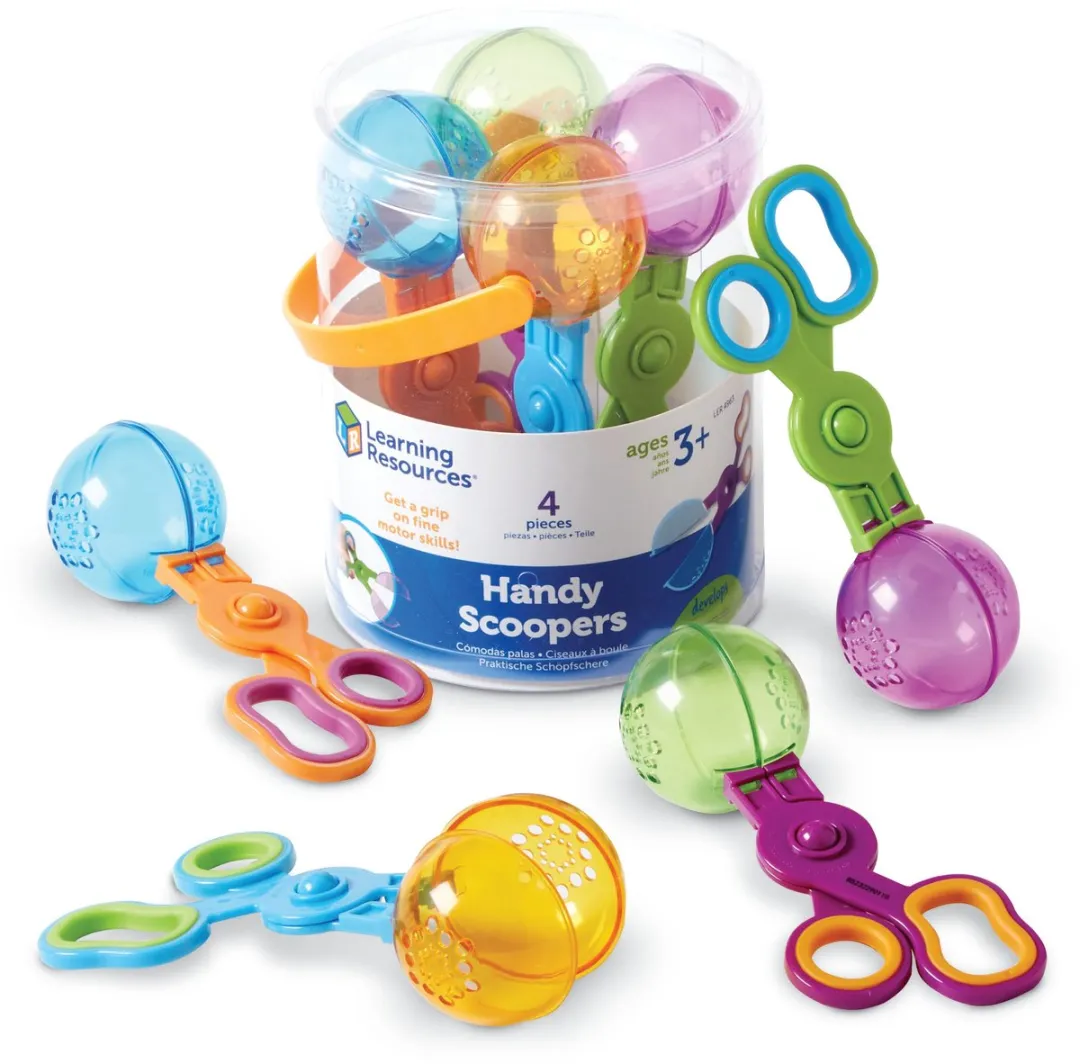 Learning Resources Montessori Scoopers - 4 Stuks Multicolor